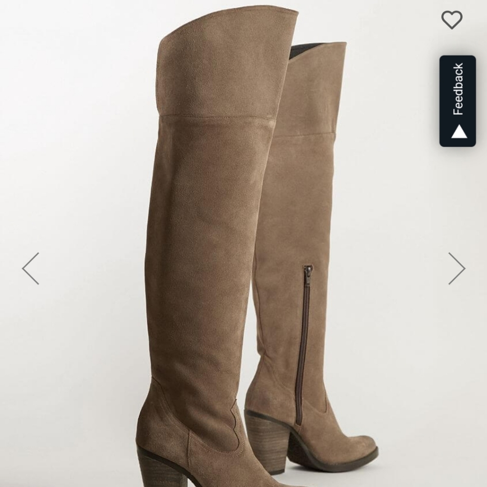 Leather boots
